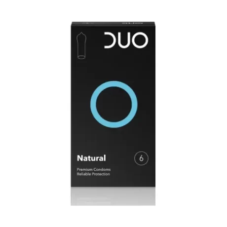 Duo Natural Προφυλακτικά Κανονικά & Διαχρονικά 6τμχ