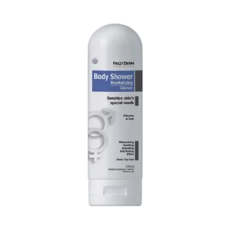 Frezyderm Body Shower Revitalizing Cleanser Καθαρισμός Ευαίσθητης Επιδερμίδας 200ml