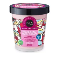 Natura Siberica-Organic Shop Body Desserts Ενυδατική Κρέμα Σώματος Fluffy Marshmallow 450ml